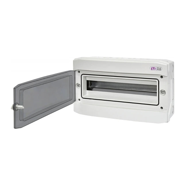 Caja de fusibles para uso en exteriores, IP65, de una sola fila, 18UH ETI IP65