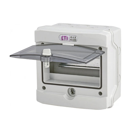 Caja de fusibles para exteriores IP65, de una sola fila, 8UH ETI