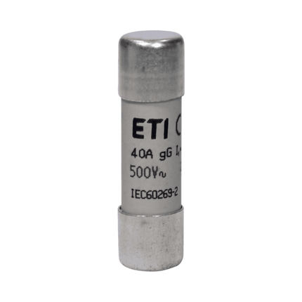 Fusible cilíndrico AC 40 A/500 V CH14x51 gG, ETI