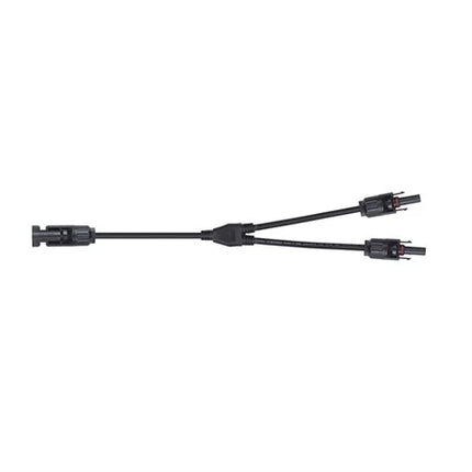 Conector solar GETI MC4: 2 hembras – 1 macho, 30 cm