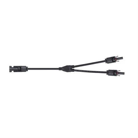 Conector solar GETI MC4: 2 hembras – 1 macho, 30 cm