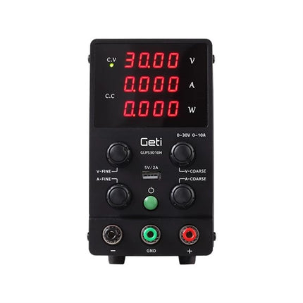 Fuente de alimentación GETI GLPS3010H 0–30 V / 0–10 A