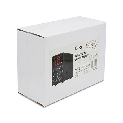 Fuente de alimentación GETI GLPS3010H 0–30 V / 0–10 A