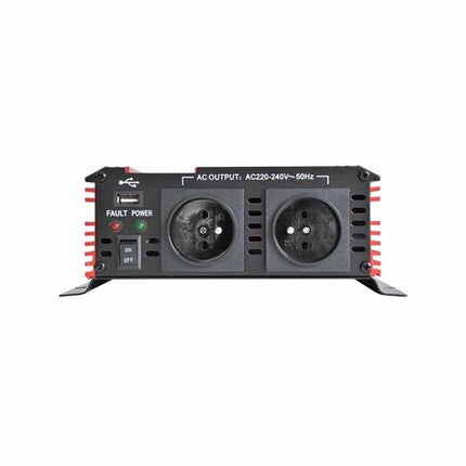 Inversor CARSPA 24 V/230 V, 1000 W