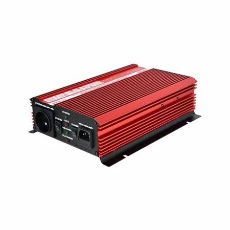 Inversor de 12 V/230 V y 1000 W con función SAI y carga CARSPA