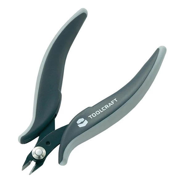Alicates de corte lateral, en forma de pala, TOOLCRAFT