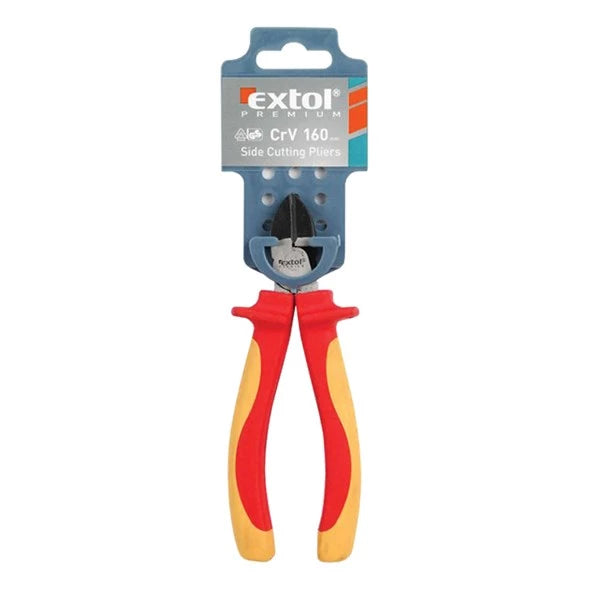 Alicates de corte lateral para electricistas homologados por el VDE, EXTOL PREMIUM