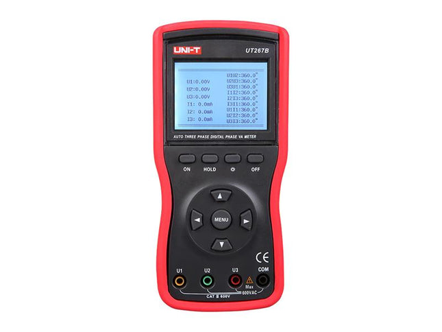 Voltímetro trifásico inteligente de pinza UNI-T UT267B