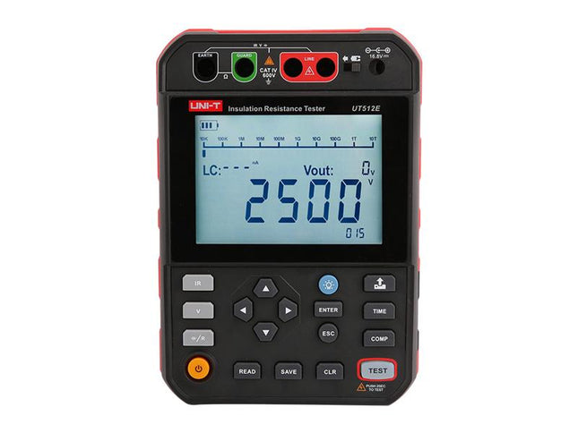Comprobador de resistencia de aislamiento UNI-T UT512E