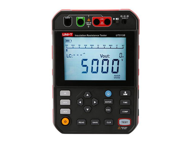 Comprobador de resistencia de aislamiento UNI-T UT513B