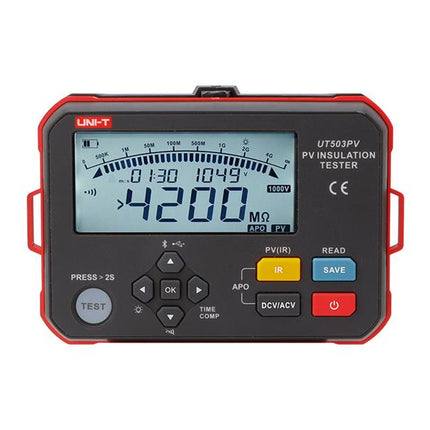 Comprobador de resistencia de aislamiento UNI-T UT503PV