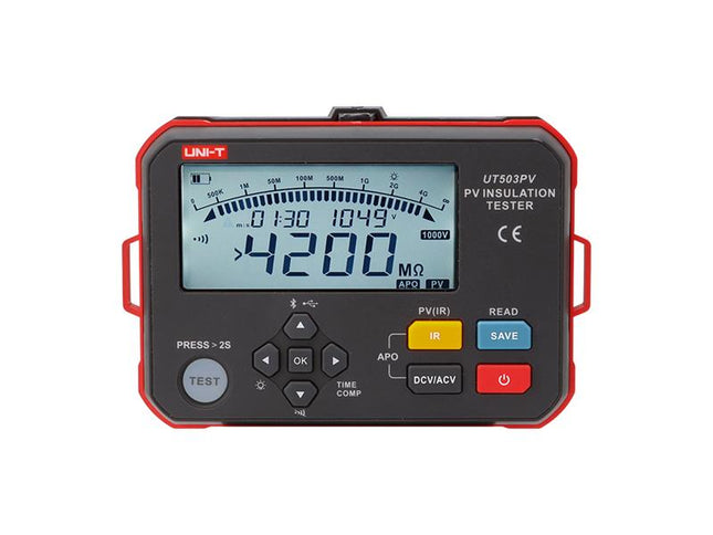 Comprobador de resistencia de aislamiento UNI-T UT503PV