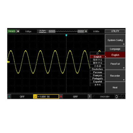Osciloscopio UNI-T UTD2102CEX+