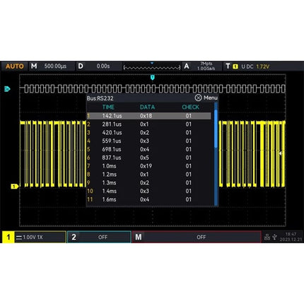 Osciloscopio UNI-T UPO1102