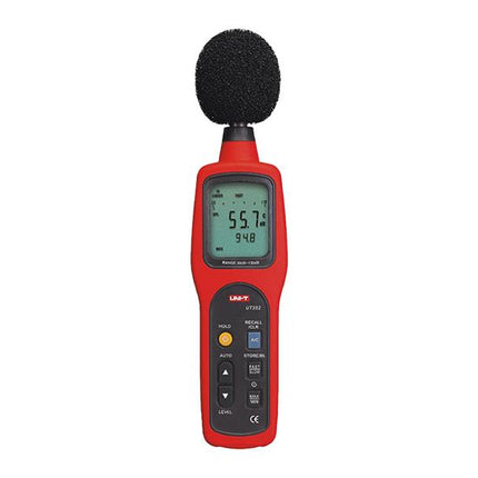 Registro de datos del sonómetro UNI-T UT352