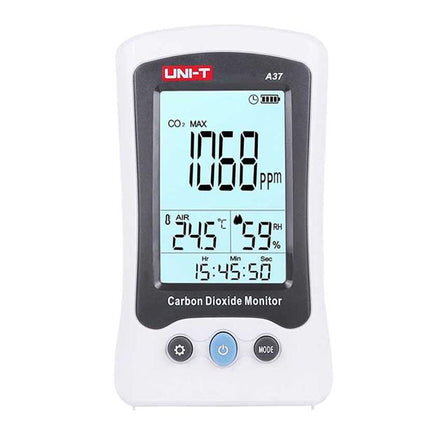 Medidor de concentración de CO₂ UNI-T A37