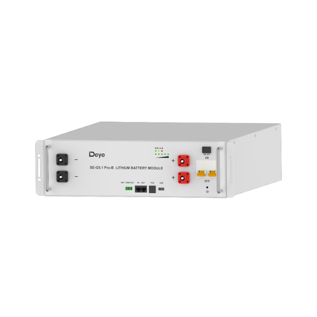 Batería Deye LiFePo4 de 5,12 kWh SE-G5.1 Pro-B