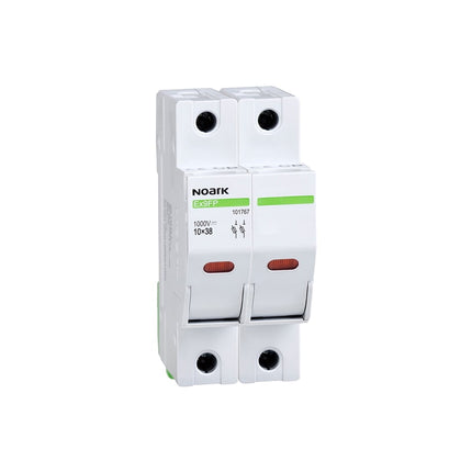 Bloque de fusibles fotovoltaico modular, 10x38, 2 polos, 32 A, Noark
