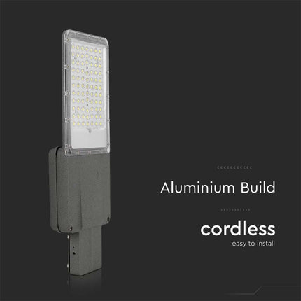 Farola solar LED de 3000 lm, chip Bridgelux, 6400 K