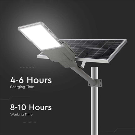 Farola solar LED de 3000 lm, chip Bridgelux, 6400 K