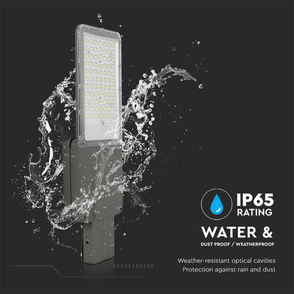 Farola solar LED de 3000 lm, chip Bridgelux, 6400 K
