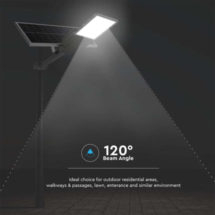 Farola solar LED de 3000 lm, chip Bridgelux, 6400 K