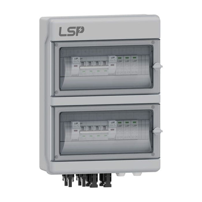 SLP-PV1000-S-2.2: panel de protección de CC de 2 cadenas