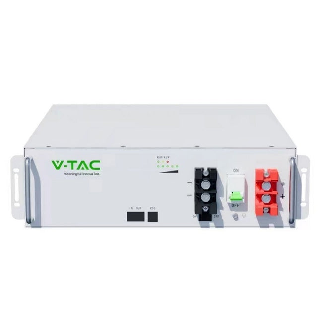 Batería LiFePo4 de 5,12 kWh VT-51201-W, V-TAC