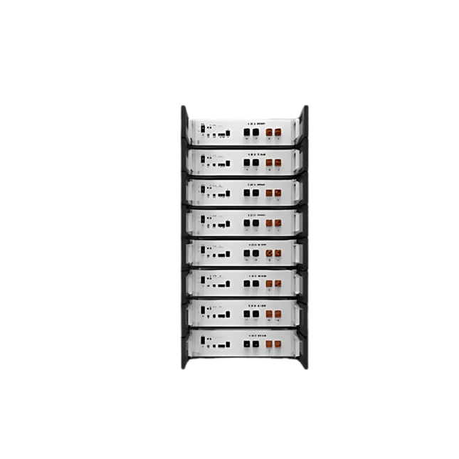 Juego de 8 soportes de batería tipo R-Bracket para Pytes E-BOX-48100R