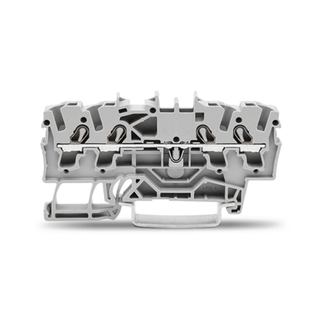 Bloque de bornes WAGO Topjob 2002-1401 con 4 bornes, 24 A, 0,25 mm² – 2,5 mm²