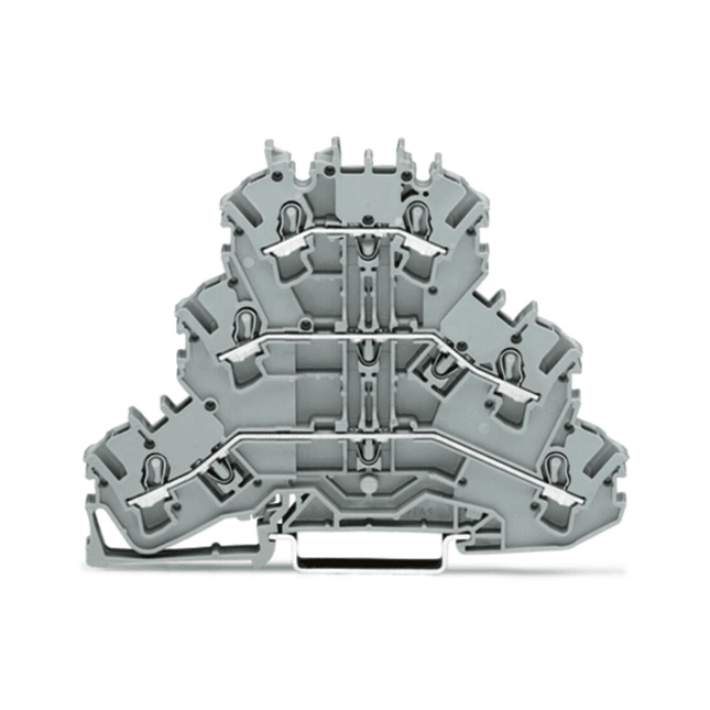 Bloque de bornes WAGO Topjob 2002-4127 con 7 bornes, 20 A, 0,25–2,5 mm²