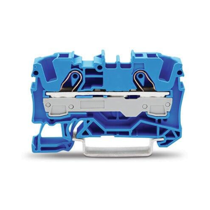 Bloque de bornes WAGO Topjob 2006-1204 para 2 conductores, 41 A, 0,5 mm² – 6 mm²