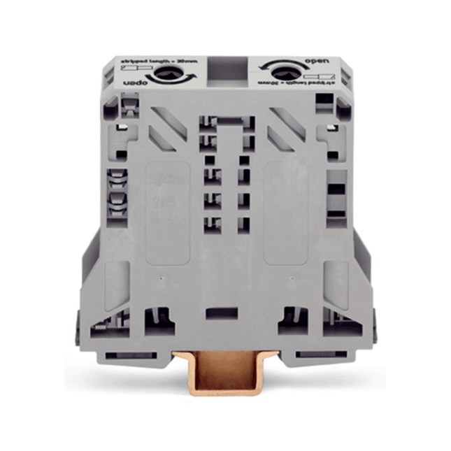 Bloque de bornes WAGO Topjob 285-150 para 2 conductores, 150 A, 10 mm² – 50 mm²
