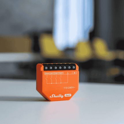 Shelly i4 Gen3, Smart Relay with 4 Inputs for Automation and Scenarios