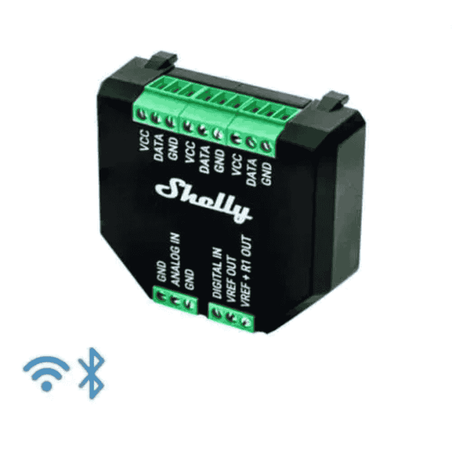 Shelly Plus Add-on, Sensor Extension Module for Shelly Devices