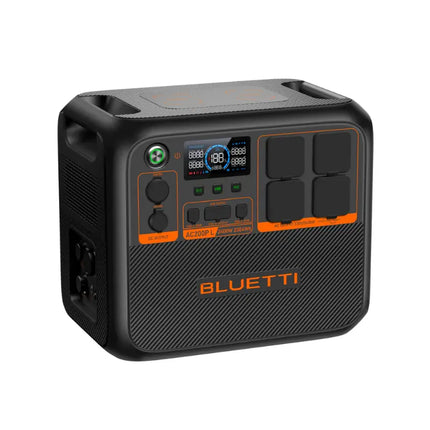 Estación de energía portátil Bluetti de 2400 W, con carga solar o por red eléctrica