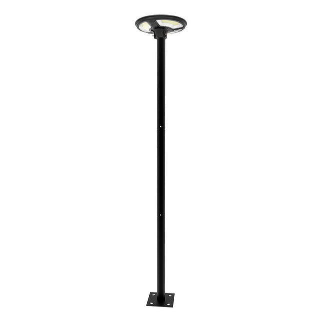 Lámpara solar LED de 1500 lm, mando a distancia, sensor de movimiento, 6400 K