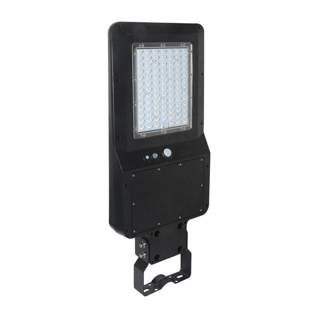 Farola solar LED de 4800 lm, con sensor de movimiento, 6000 K