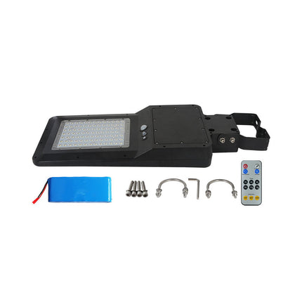 Farola solar LED de 4800 lm, con sensor de movimiento, 6000 K