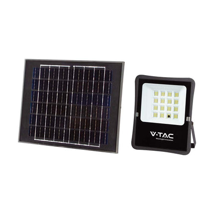 Proyector LED solar de 1200 lm, mando a distancia, temperatura de color 6400 K