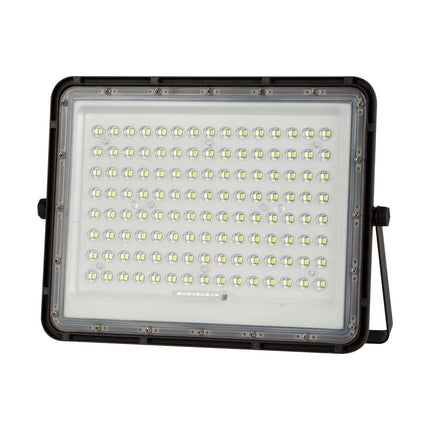 Proyector LED solar de 1800 lm, mando a distancia, temperatura de color 6400 K