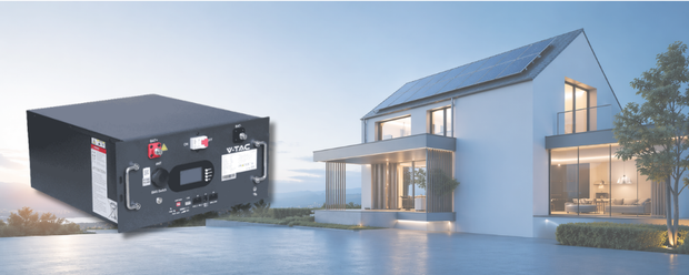 <h2>Batería solar V-TAC </h2><h2>9,6 kWh</h2>