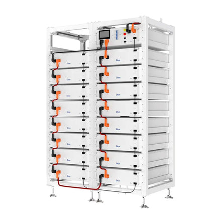 Rack de alta tensión de 3U - LRACK de 19" para 9 módulos, Deye