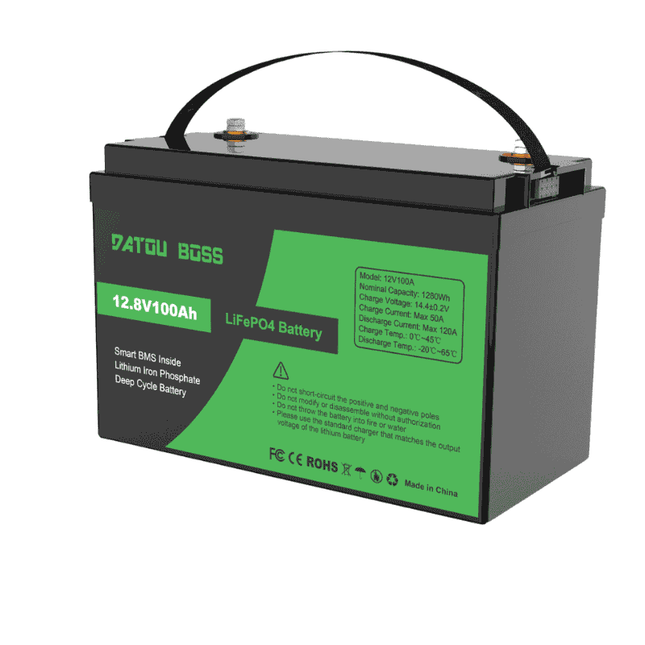Batería LiFePo4 de 12 V y 100 Ah, DT-12V100A-A01