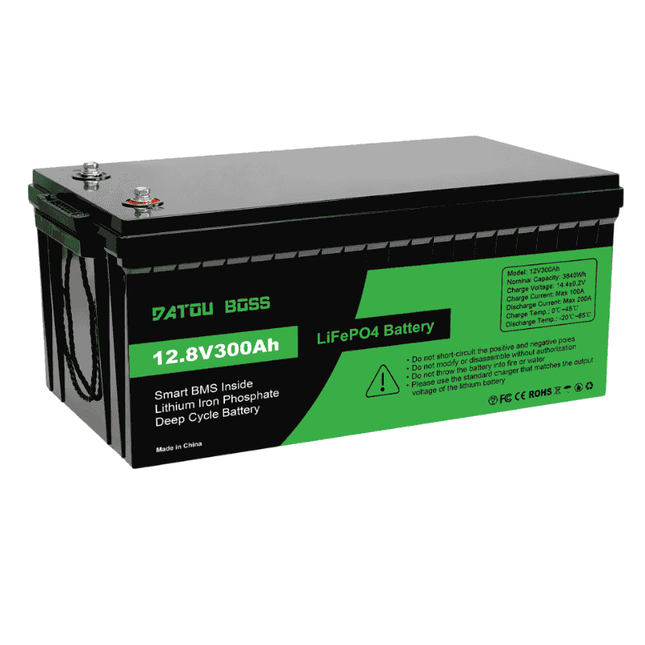 Batería LiFePo4 de 12 V y 300 Ah, DT-12V300A-A01