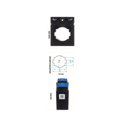 Bobina de transformador de corriente ECT-IM3 400 A/5 A, EASTRON