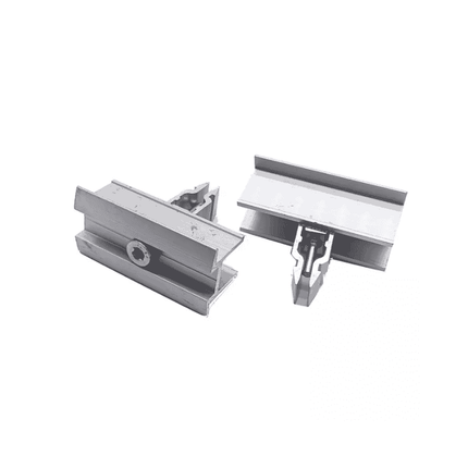 30mm double clamp for solar panels for H-profile