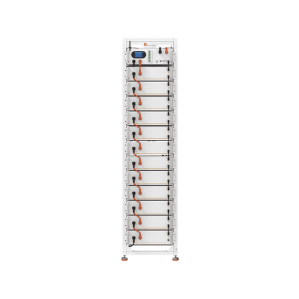 Batería de LiFePO4 de alta tensión, 61,44 kWh, FLH48100UG2, Felicity Solar