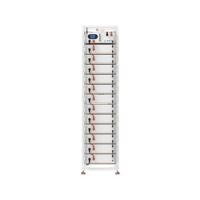Batería de LiFePO4 de alta tensión, 61,44 kWh, FLH48100UG2, Felicity Solar