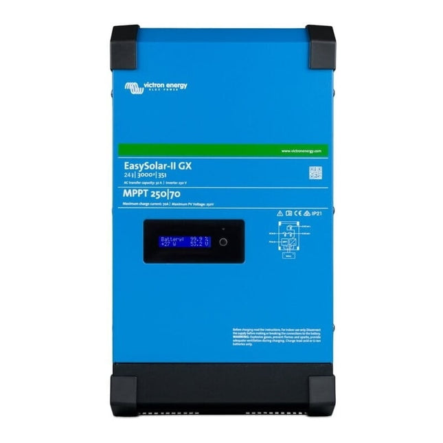 Inversor Victron Energy EasySolar-II 24/3000/70-32 MPPT 250/70 GX de 24 V y 3000 VA